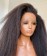 300% Density Kinky Straight 13X6 Lace Front Human Hair Wigs