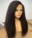 Kinky Straight 13X2 New Lace Part Human Hair Wigs 