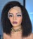 Kinky Straight 13x6 HD Lace Frontal Wig Pre Plucked With Baby Hair 130% Density