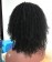 Afro Kinky Curly Headband Human Hair Wigs 150% Density 