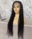 Loose Curly T Part Human Hair 13x4 Lace Front Wig Pre Plucked 150% Density