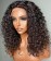 4X4 Lace Closure Wigs Deep Curly 180% Density Human Hair 