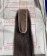 Light Yaki Straight 2X6 Lace Closure Human Hair 8-20 Inches