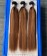 Mixed Color Light Yaki Straight Human Hair Bundles For Women Melt 4C Texture