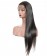Straight 360 Hd Lace Frontal Wig 130% Density Pre Plucked
