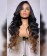 Ombre Colored Body Wave Lace Front Wigs Human Hair