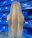 Ombre Color Straight 13X6 Lace Frontal Wigs With Baby Hair 