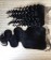 Two Body Wave Human Hair Bundles With 5X5 Lace Closure