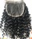 Kinky Curly 7x7 Lace Closure Human Hair Pre Plucked