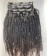 Kinky Curly Pu Clip In Human Hair Extensions For Women Sales 