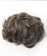 Brown And White Pu Toupee For Men 8X10 Mono Human Hair