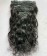 Water Wave Pu Clip In Human Hair Extensions 10-30 Inches Brazilian Wet Wavy 