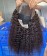 Deep Curly 150% Density Lace Front Wigs For Black Women