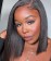 Italian Yaki 13x4 Lace Front T Part Wig 150% Density Pre Plucked T Part