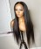 Straight 5X5 HD Lace Closure Human Hair Wigs 150% Density 