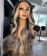 Ombre Colored T Part Wigs Body Wave 250% Density 