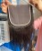 Straight Human Hair 6x6 Lace Closure Pre Plucked For Sale