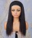 Yaki Straight Headband Wigs For Black Women 150% Density 