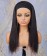 Italian Yaki Straight Headband Wigs For Black Women 150% Density Corase Yaki