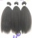 Kinky Straight Malaysian Virgin Hair Bundle 10-30 Inches For Women Hot Sales