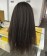 Kinky Straight 370 Lace Frontal Wig Pre Plucked With Baby Hair 