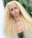 613 Blonde Color Deep Curly 13X4 Lace Front Wig For Sale