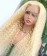 613 Blonde Color Deep Curly 13X4 Lace Front Wig For Sale