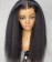 Pre-Plucked Kinky Straight T Part Lace Wigs With Baby Hair