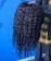 Burmese Curly V Part Wig For Women 100%  Human Hair With Breathable Cap 