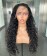 Water Wave Full Lace Human Hair Wigs Pre Plucked 
