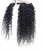 Brazilian Curly Wrap Ponytail Human Hair Extensions 