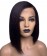 Yaki Straight 250% Density 13X4 Lace Front Human Hair Wigs 
