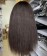 Italian Yaki Straight 13X6 Lace Front Human Hair Wigs