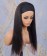 Italian Yaki Straight Headband Wigs For Black Women 150% Density Corase Yaki