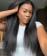 13x4 HD Lace Front Light Yaki Wigs 200% Density Pre Plucked Human Hair 