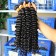 Deep Curly Wave Brazilian Remy Human Hair Extensions 3Pics