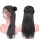 Italian Yaki Straight 13X6 Lace Front Human Hair Wigs