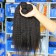 3Pics Kinky Straight Cambodian Human Hair Weave Bundles