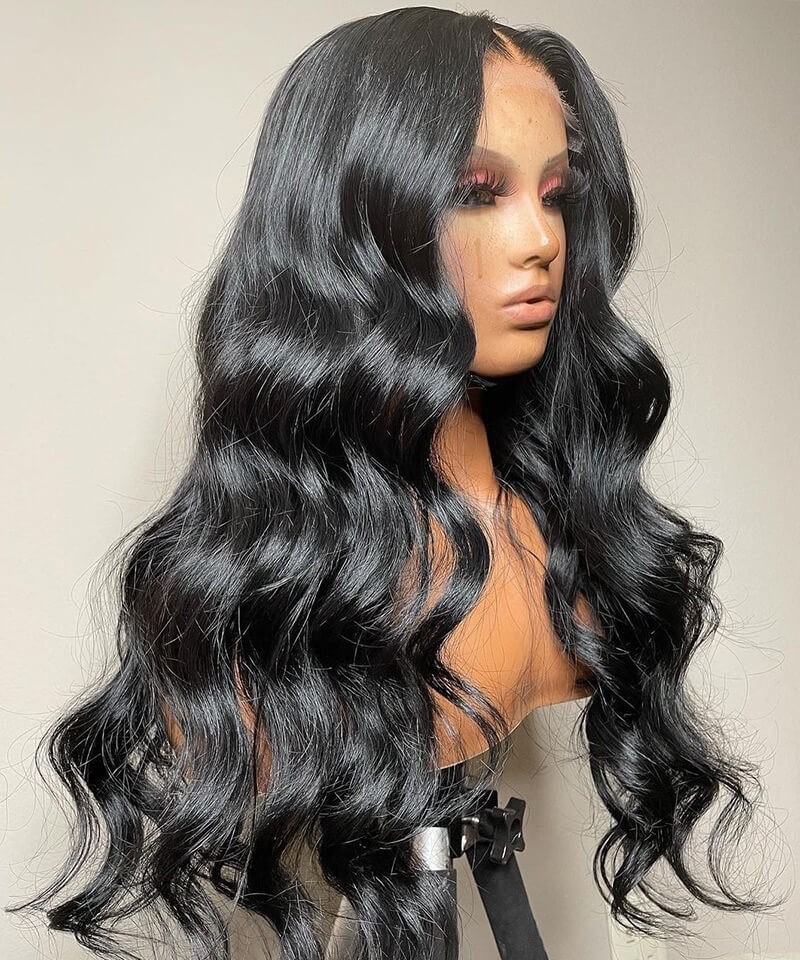 Body Wave T Part Lace Wigs Human Hair For Black Women 10-26  display picture 1