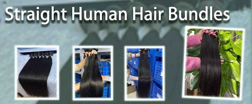 Straight Human Hair Bundles Introducing