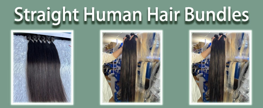Straight Human Hair Bundles Introducing